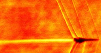 Remarkable NASA photo captures civilian jet breaking sound barrier