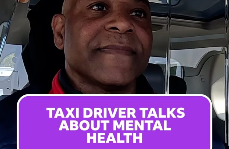 Taxi driver gives free ride for mental health chat