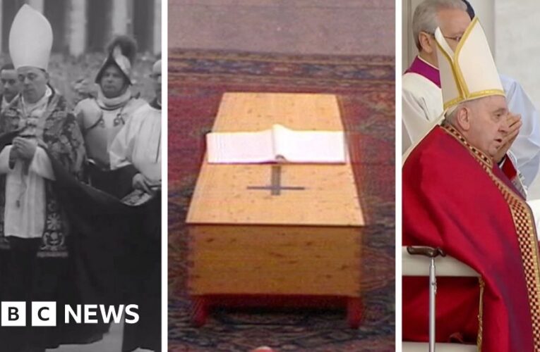 Watch: How previous Popes were laid to rest