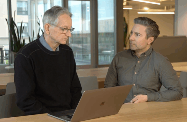Web exclusive: AI pioneer Geoffrey Hinton uses current AI models