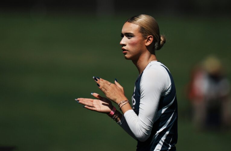 California track-and-field championships draw limited protest over trans student's participation