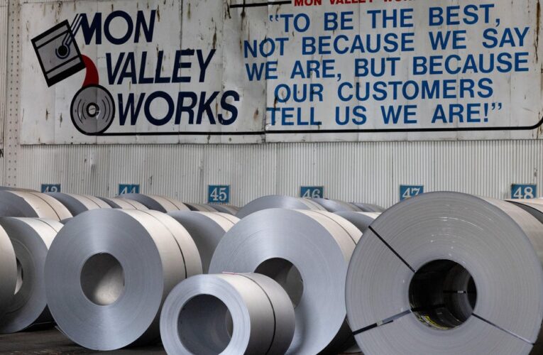 U.S. steelmakers' shares jump after Trump says he'll double steel tariffs