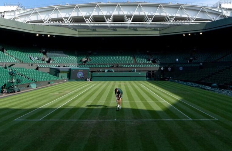 Maintaining the timeless glory of Wimbledon's courts