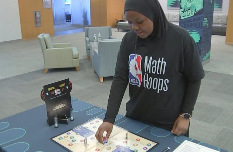 10-year-old's skill at NBA board game earns her a trip to New York