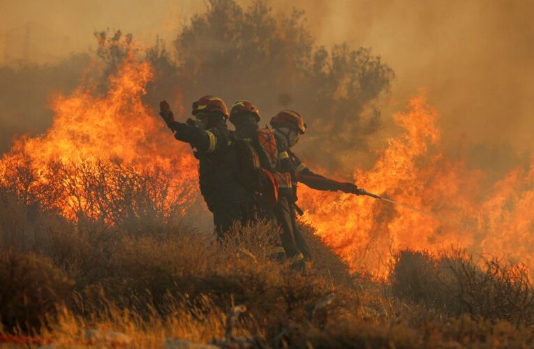 Wildfires prompt evacuations from Greek island Crete
