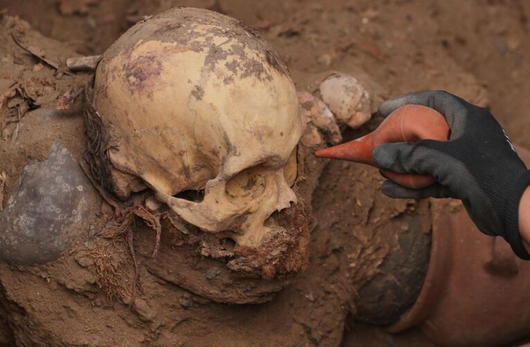 Pre-Incan tomb with 1,000-year-old remains unearthed in Peru