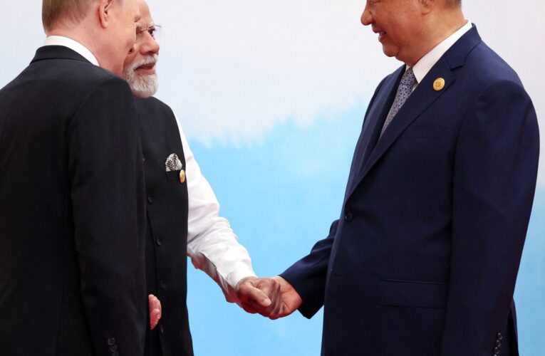 Xi, Putin and Modi Try to Signal Unity at China Summit