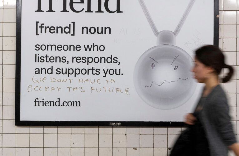 A.I. Companion Ads for Friend.com Flood NYC Subway, Fueling Backlash and Vandalism