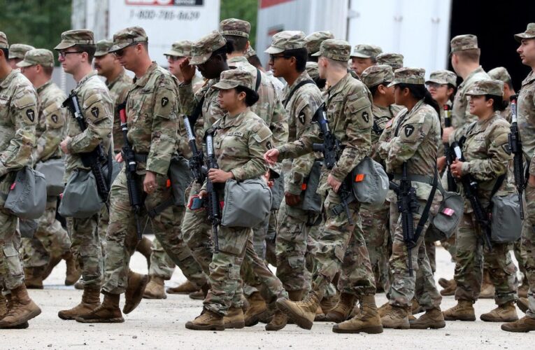 National Guard troops preparing to deploy in Chicago