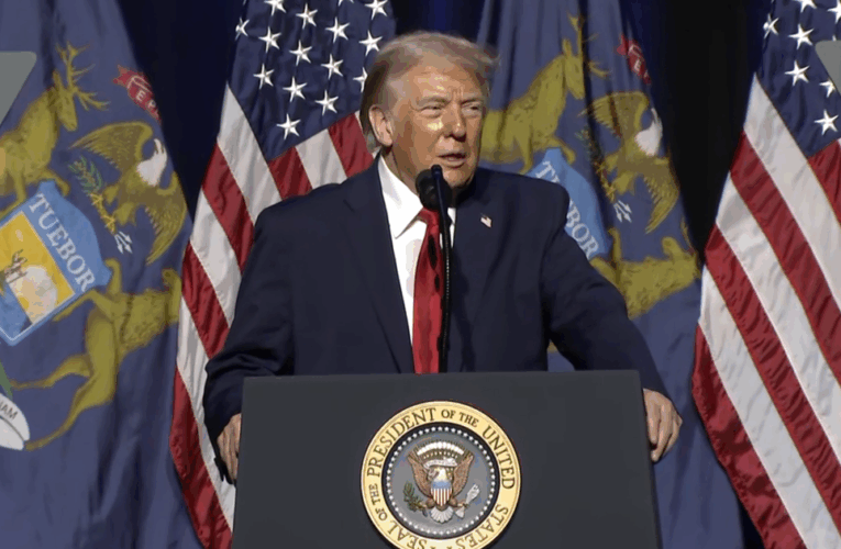 Watch Live: Trump speaks at Detroit Economic Club